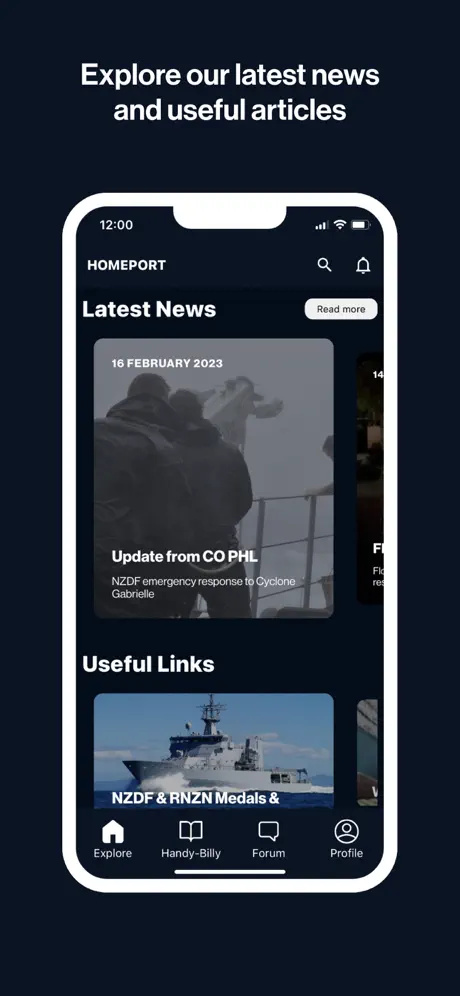 Image of New Zealand Navy Official Mobile